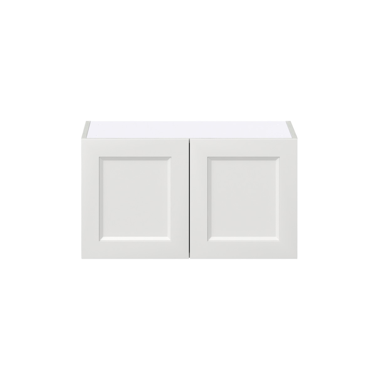 Alton Painted White Shaker Assembled Wall Bridge Kitchen Cabinet 30 In