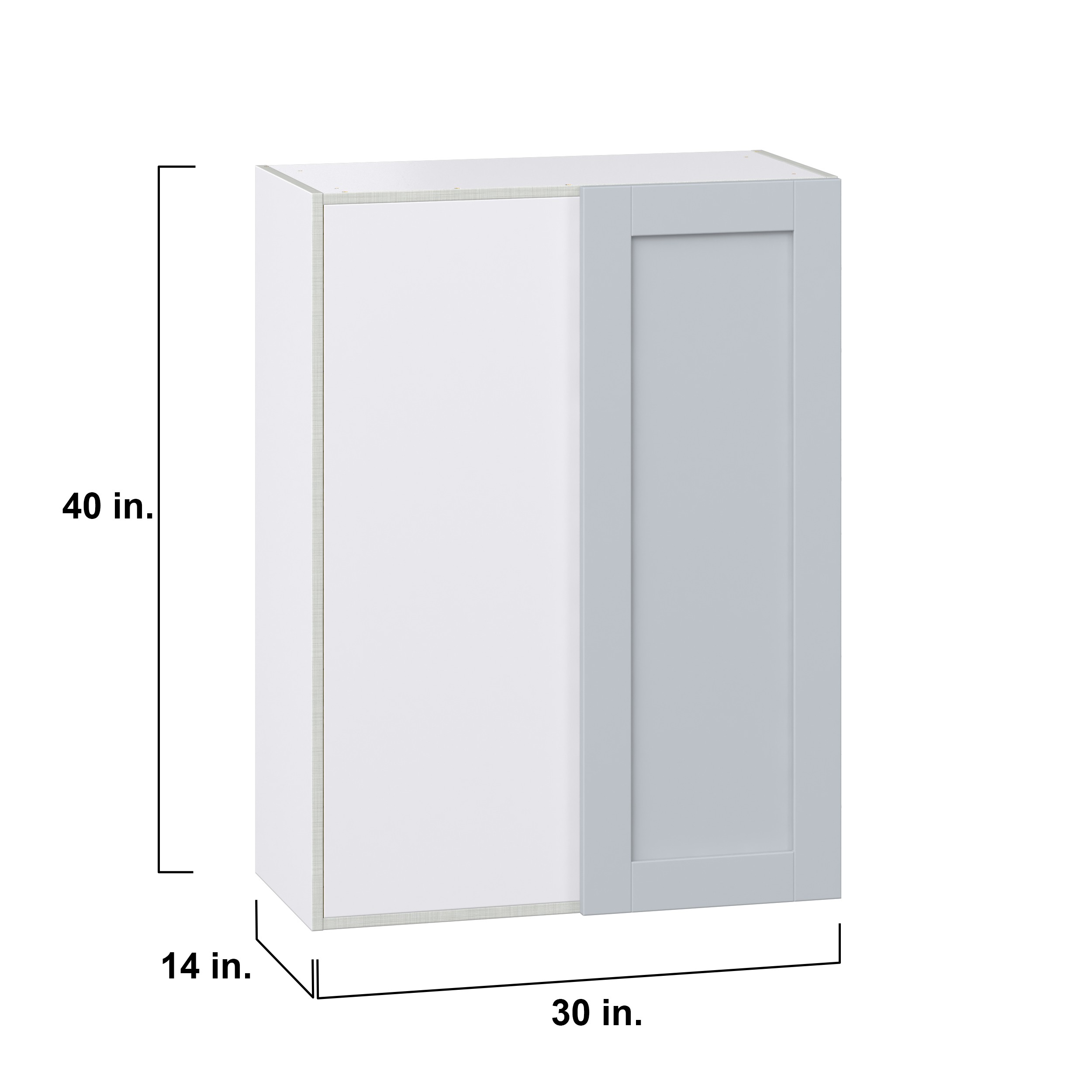 Cumberland Wall Cabinet 30 .in W x 40 .in H x 14 .in D - J Collection