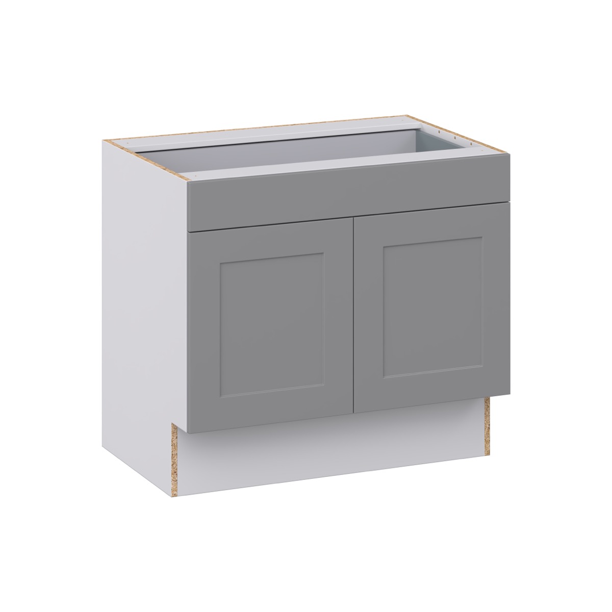 Bristol Slate Gray Base Cabinet 36 .in W x 32.5 .in H x 23 .in D - J ...